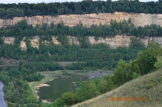 vue sur le versant nord