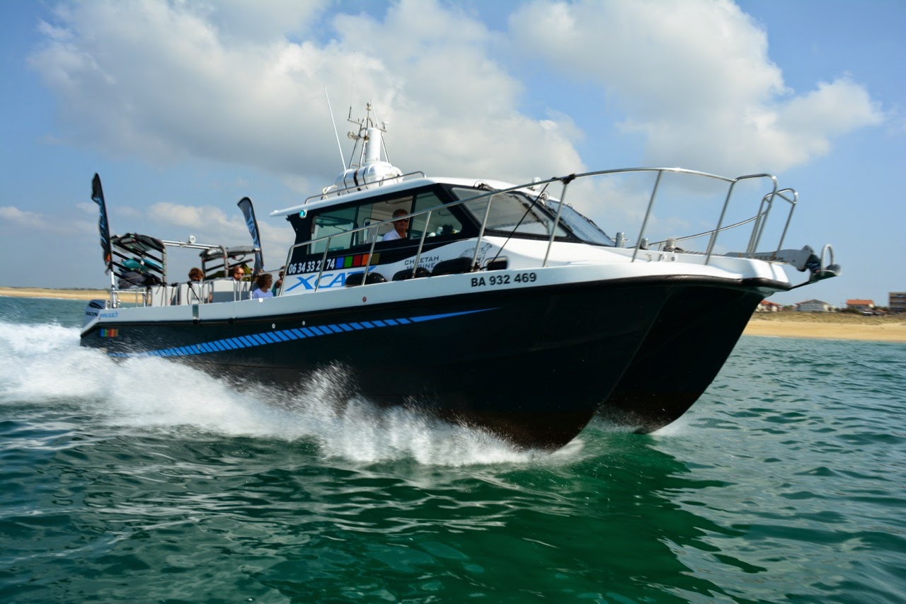 balade bateau a Capbreton Xcat