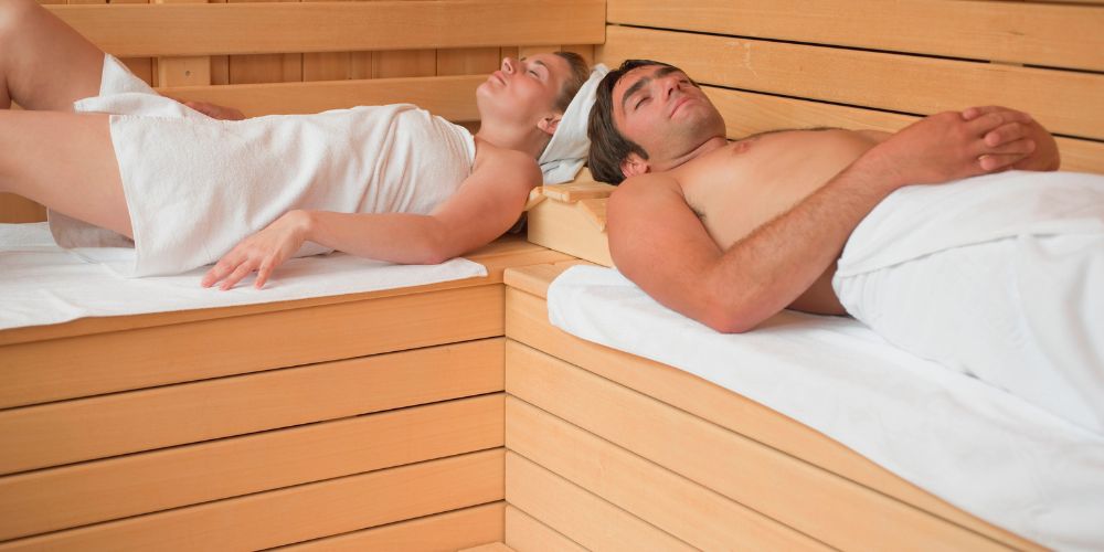 Sauna en couple